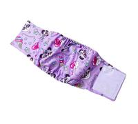 Male Dog Physiological Pant Breathable Adjustable Waist Reusable Washable Pet Diaper for Indoor Outdoor Use Polyester Material (XS)