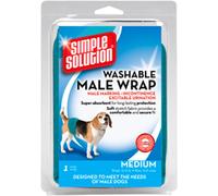 Simple Solution Dog Male Washable Wrap Medium