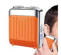 Male Electric Shavers - Face Shaver for Men | Magnetic Safety Razor Double Ring System, Grooming Tool Men Quick Charge Men Shower Car Home Dry Shave