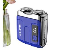 Male Facial Terrimer - Rope Beard Razor, Wet Dry Grooming | Lightweight Razor, Cutter, USB Charging Facial Shaving Device, Hair Clip