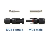 Male/Female Solar Panel Cable Connectors (5 Pair)
