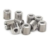 Male Female Thread Reducing Nut, Inserts Stainless Steel Repair Tool, 10Pcs, for, M6x1.0mm, Nuts