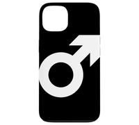 male gender symbol black white masculinity men masculine Case for iPhone 13
