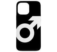 male gender symbol black white masculinity men masculine Case for iPhone 13 Pro Max