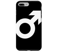 male gender symbol black white masculinity men masculine Case for iPhone 7 Plus/8 Plus