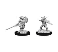 Male Goblin Rogue & Female Goblin Bard: D&D Nolzur's Marvelous Unpainted Miniatures (W15)