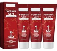 Male Guard ForeskinCare Reduction Gel,Bruteco Redundant Prepuce Corrector Gel, Male Foreskin Correction Gel Foreskin Phimosis,Correction Gel for Excessive Foreskin Men's Health (3 Pcs)