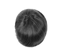 Male Hair Prosthesis Full PU Skin Human Toupee for Men | Capillary Prothesis Hair Piece Toupee For Men(1B20)
