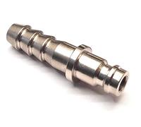 Male Inline Quick Release Fitting Coupling for 8mm Bore Butane/Propane Gas Hose - Ideal for Gas BBQ - Patio Heater, Camping Gas Cookers