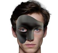 Male Masquerade Face Cover Vintage Single Eye Cosplay Costume