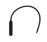 Male Masturbator Urethral Vibrator Penis Plug Silicone Urethral Sounds Catheter 10 Speed Vibrating Dilators Trainer Sex Toys(Black,Long style7.5mm)