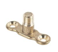 Male MUNSEN Ring Backplate, Solid Brass Construction, Standard M10 Thread, 10 in Pack
