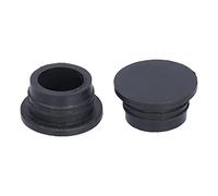Male Pool Ladder Rubber Bumper, Black Ladder Bumpers for Swimming Pool Ladders, 2Pcs