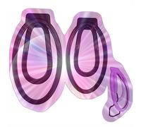 Male Portable Protection Fufu Clips, 2 Different Sizes Protection Cage Accessories for Men -UKHA24 (Black-Another Same Color is Cheaper)