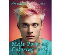 Male Portrait Coloring Book Vol. 1