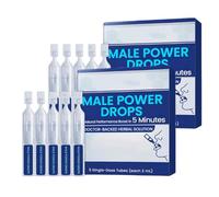 Male Power Drops - 2025 Upgrade, Male Liquid Drops,Delay Drop,Secret Drop for Strong Men, Increases Stamina and Size - Improves Energy, Drive, and Power,Fast-Acting Results (2)