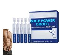 Male Power Drops, Delay Drop for Long Last Men, Instant Energy & Stamina Support, Fast-Acting Results (1pcs)