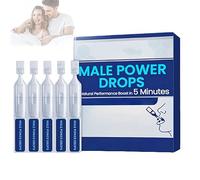 Male Power Drops, Secret Drops for Strong Men, Enhancing Sensitivity and Pleasure, Long & Fast-Acting Results, Improve Emotional Communication (1pcs)