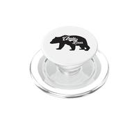 Male Relative Bear Silhouette Apparel PopSockets PopGrip for MagSafe