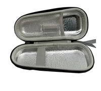 Male Shaver Storage Box for Gille-tte Mens Razor, Waterproof EVA Razor Travel Case with Mesh Pocket/Zipper Shaver Bag Shakeproof for Gille-tte Mens Razor