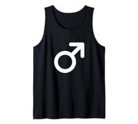 Male Sign Mars Symbol Man Symbol Tank Top