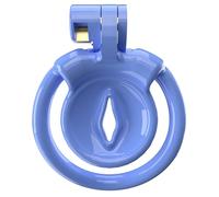 Male Small Chastity Device Cock Cage Lightweight Plastic Chastity Cage for Sissy Man Penis Exercise Bondage Gear & Accessories Adult Sex Toy with 5 Sizes Adjustable Rings & Invisible Lock