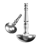 Male Stainless Steel Urethral Plug Urethral Dildo Sounding Penis Plug Urethra Stimulate Dilator Masturbation Rod Sex Toy for Men(L)