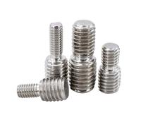 Male Thread Reducing Bolt,M4 M5 M6 M8 M10 M12 M16 Reducing Screws Conversion Double-ended Headless Screw Converter Bolt Camera Adapter(M12x25to m14x25(1pcs)(M10x25to m14x25(1pcs)