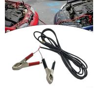 Male to Clip Cable, 300 cm DC Wire for 12V / 24V Battery Testing, Car Jump, Solar Panel & Outdoor Power Connection - Co