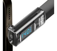 Male To Female Adapter - Type C Stereo Digital Display Hub, Fast Charge Power Meter| 140w High Capacity Connector Data Transmission 40gbps With Real-Time Charging And Device Testing Setup For Smart
