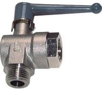 Male To Female G/G 1 Inch 2-Way Right Angle Brass Ball Valve