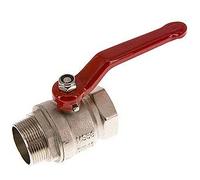 Male To Female R/Rp 2 inch Compact PN 25 2-Way Brass Ball Valve