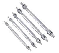 Male Torx / Star Flexi Double Ended Swivel Head T15 - T60 5pc 10 Sizes