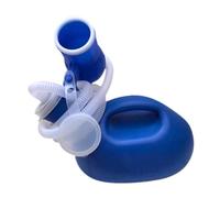 Male Urine Bottle Reusable with Lid Handle Men Potty for Driving Outdoor Car Blue, Tube Length 1.5m