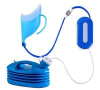 Male Urine Drainage Bag, Fully Automatic Collector, 2600ml Wearable Urinal, 0.5 Second Sensing Absorption(Unisex)