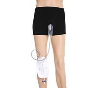 Male Urine System Holder Bag - 500ml Men's Urinal Pee Bag Incontinence Pants, Wearable Spill Proof Collector Urinary Drainage for Bedridden Elderly (L)