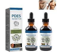 Malebiotix Pde5 Inhibitor Supplement Drops,Enhanced Secret Drops,Secret Happy Drops,Secret Happy Drops for Strong Men (2pcs)