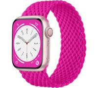 Maledan Braided Solo Loop Straps Compatible with Apple Watch Strap 44mm 45mm 46mm 42mm 49mm for Women Men, Adjustable Stretchy Elastic Sport Band for iWatch Strap Series 10 9 8 7 6 5 4 3 2 1 SE Ultra