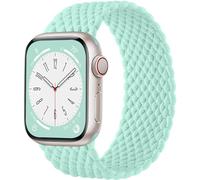Maledan Braided Solo Loop Straps Compatible with Apple Watch Strap 45mm 46mm 44mm 42mm 49mm for Women Men, Adjustable Stretchy Elastic Sport Band for iWatch Strap Series 10 9 8 7 6 5 4 3 2 1 SE Ultra