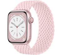 Maledan Braided Solo Loop Straps Compatible with Apple Watch Strap 46mm 45mm 44mm 42mm 49mm for Women Men, Adjustable Stretchy Elastic Sport Band for iWatch Strap Series 10 9 8 7 6 5 4 3 2 1 SE Ultra