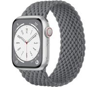 Maledan Braided Straps Compatible with Apple Watch Strap 44mm 45mm 46mm 42mm 49mm for Women Men, Stretchy Elastic Solo Loop Sport Band for iWatch Strap Series 10 9 8 7 6 5 4 3 2 1 SE Ultra