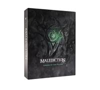Malediction: Legion of The Fallen Strategy Game Box Set, 80+ Premium Cards, 29 Standees, Terrain Pieces, Rulebook