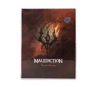Malediction: Primal Blood Strategy Game Box Set, 80+ Premium Cards, 29 Standees, Terrain Pieces, Rulebook