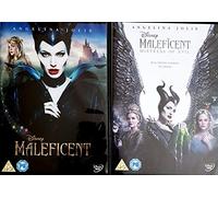 Maleficent 2 Movie Collection DVD, Maleficent and Maleficent: Mistress of Evil DVD