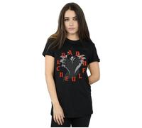 Maleficent Bad Influence Cotton Boyfriend T-Shirt Disney Black M