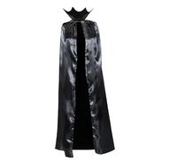 Maleficent Costume Women Adult Halloween Carnival, Black Maleficent Horn Maleficent Wing Black Maleficent Staff for Devil Evil Queen