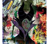 Maleficent "Graffiti Canvas Print, Multi-Colour, 40 x 40 cm