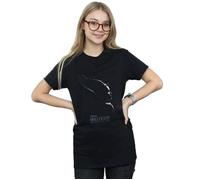 Maleficent Mistress Of Evil Poster Cotton Boyfriend T-Shirt Disney Black XXL