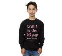 Maleficent Mistress Of Evil Trust In The Love Sweatshirt Disney Black 12-13 Years