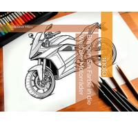 Malen Sie die Welt der Motorräder aus (Malvorlagen)